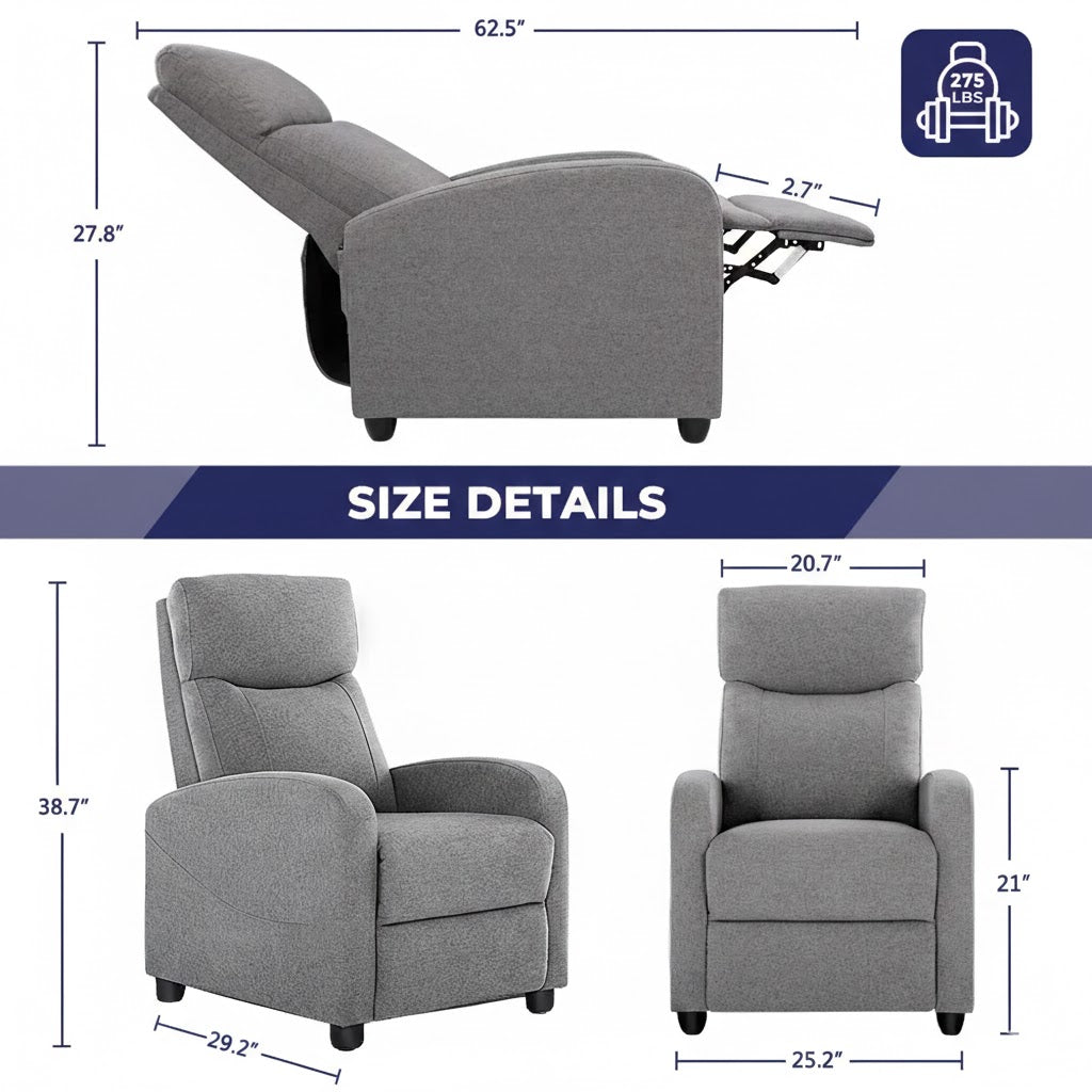 Reliva Massage Recliner Chair